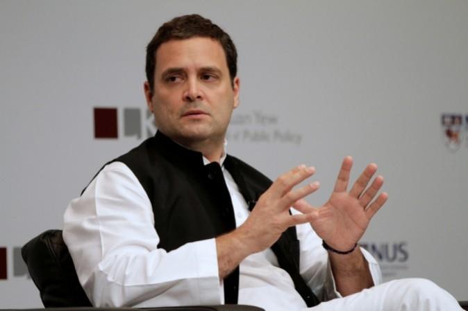 कांग्रेस अध्यक्ष राहुल गाँधी की फाइल तस्वीर. कांग्रेस अध्यक्ष राहुल गाँधी की फाइल तस्वीर.