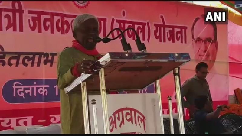 बीजेपी विधायक पन्नालाल शाक्य. बीजेपी विधायक पन्नालाल शाक्य.