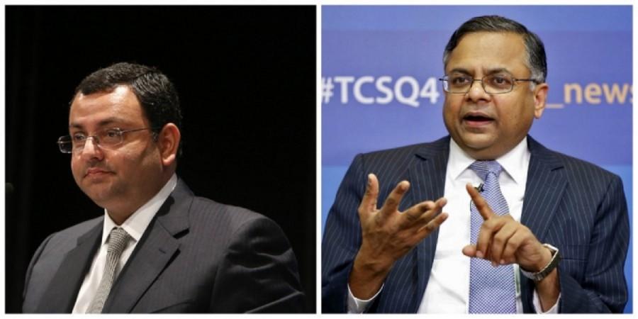 साइरस मिस्त्री और एन चंद्रशेखरन साइरस मिस्त्री और एन चंद्रशेखरन