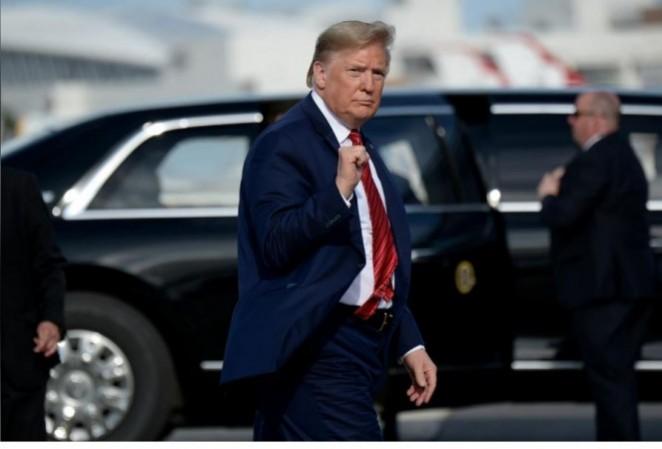 अमेरिकी राष्ट्रपति डोनाल्ड ट्रम्प -