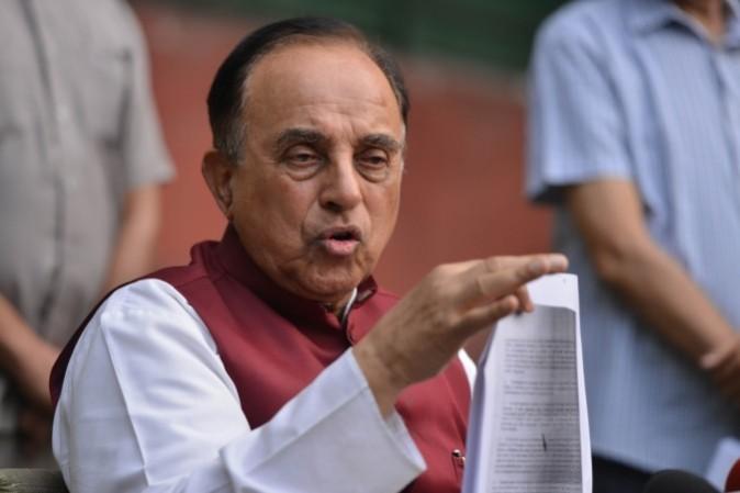 बीजेपी के दिग्गज नेता सुब्रमण्यम स्वामी -