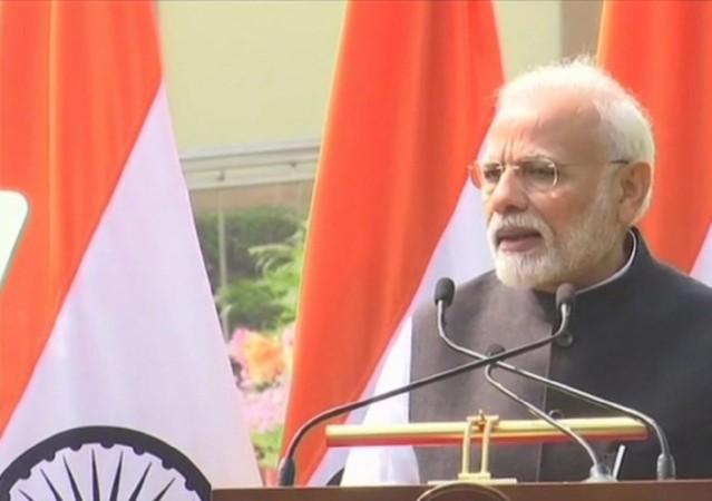 प्रधानमंत्री नरेंद्र मोदी -