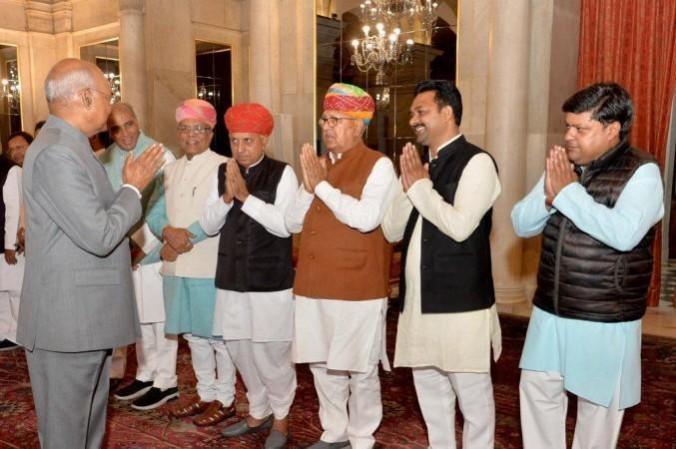 राष्ट्रपति भवन में दुष्यंत सिंह Corona Dushyant Singh